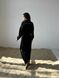 Жіночий костюм з брюками палаццо колір чорний р.42/44 454397 454397 фото 5