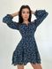 Жіноча сукня міні колір синій р.42/44 453810 453810 фото 4