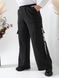Жіночі брюки карго колір чорний р.50/52 441315 441315 фото 2