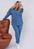 Жіночий костюм двійка колір джинс р.42/44 442717 442717 фото