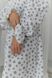 Жіноче плаття з мусліну колір білий принт лілові квіти р.L 459196 459196 фото 7