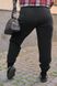 Жіночі теплі спортивні штани колір чорний р.48/50 445735 445735 фото 2