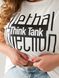 Женская футболка THINK TANK цвет молочный р.52/54 433739 433739 фото 4