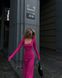 Женское базовое трикотажное платье цвет малина р.42/46 446399 446399 фото 4