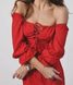 Жіноча сукня із софту міді колір червоний р.42/44 459214 459214 фото 7