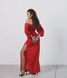 Жіноча сукня із софту міді колір червоний р.42/44 459214 459214 фото 4