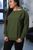 Жіночий светр летуча миша колір хакі р.50/52 446207 446207 фото