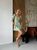 Жіноча сукня міні з мусліну колір оливковий р.42 459485 459485 фото