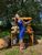 Жіночий сарафан міді колір електрик р.42/46 438113 438113 фото