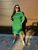 Жіноча сукня із двонитки колір трава р.46/48 443318 443318 фото