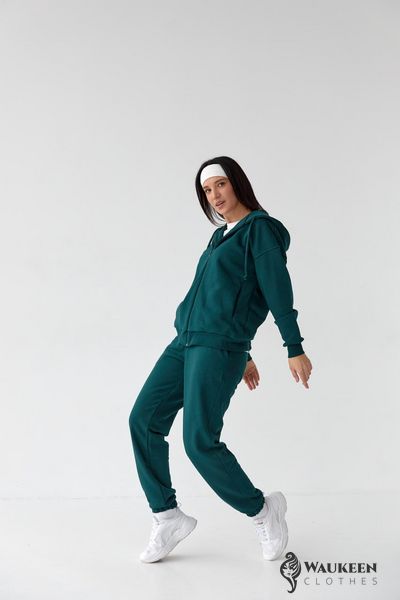 Жіночий спортивний костюм колір зелений р.L 408326 408326 фото
