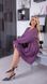 Жіноча сукня на запах із софту колір фіолетовий р.46/48 452552 452552 фото 2