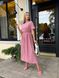 Жіноча сукня із шовкового софту колір рожевий р.42/44 455567 455567 фото 4