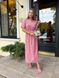 Жіноча сукня із шовкового софту колір рожевий р.42/44 455567 455567 фото 1