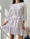 Жіноча сукня з поясом колір білий р.46/48 454112 454112 фото 2
