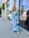 Жіноча довга сукня з розрізом у стилі Gucci р.42/46 373042 373042 фото 9