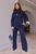Жіночий прогулянковий костюм з ангори колір синій р.50/52 446891 446891 фото