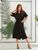 Жіноча сукня-сорочка колір чорний 435706 435706 фото