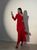 Жіноча шовкова сукня колір червоний р.42/44 448924 448924 фото