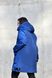 Жіноча куртка-пальто із плащової тканини колір синій р.48/50 445906 445906 фото 6