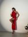 Жіноча шовкова сукня колір червоний р.42/44 448924 448924 фото 5