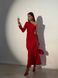 Жіноча шовкова сукня колір червоний р.42/44 448924 448924 фото 1