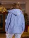 Женская весенняя куртка цвет голубой р.56/58 450015 450015 фото 8
