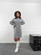 Жіноча сукня з ангори колір сірий меланж р.42/46 447214 447214 фото 1