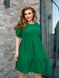 Жіноча сукня вільного крою колір зелений р.50/52 456344 456344 фото 3