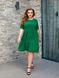 Жіноча сукня вільного крою колір зелений р.50/52 456344 456344 фото 1