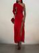 Жіноча шовкова сукня колір червоний р.42/44 448924 448924 фото 4