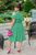 Жіноча сукня на запах колір трава р.50/52 437016 437016 фото