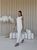 Жіночий сарафан незвичайної в'язки колір молочний р.42/46 454137 454137 фото