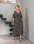 Жіноча довга сукня софт колір чорний р.48/50 455976 455976 фото