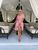 Жіноча сукня із шовкового софту колір рожевий р.46/48 455684 455684 фото