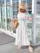 Женское платье Izabela длинное белое размер 291434 291434 фото 12