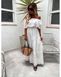Жіноче плаття Izabela довге біле розмір 291434 291434 фото 1