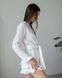 Жіноча піжама двійка із шортами «Nancy» колір молочний р.L 455518 455518 фото 3