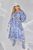 Жіноча вільна сукня із софту колір синій р.50/52 450393 450393 фото
