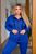 Жіночий спортивний костюм синього кольору р.48/50 407978 407978 фото