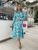 Жіноча сукня з поясом колір ментол р.42/44 449271 449271 фото