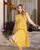 Жіноча літня сукня на гудзиках жовтого кольору р.52/54 431457 431457 фото