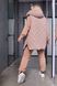 Женский костюм тройка с жилеткой цвет бежевый р.50/52 453735 453735 фото 3
