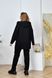 Жіночий прогулянковий костюм колір чорний р.52 449406 449406 фото 2