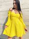 Жіноча сукня жовтого кольору 373569 373569 фото 4