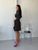Жіноча вільна сукня із софту колір чорний р.42/46 452072 452072 фото