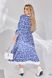 Жіноча вільна сукня із софту колір синій р.50/52 450395 450395 фото 3