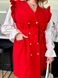 Жіноча сукня-піджак колір червоний р.48/50 454101 454101 фото 5