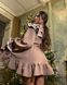 Жіноча сукня міні з мереживом колір бежевий р.42/44 448141 448141 фото 4