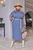 Жіноча ангорова сукня в рубчик колір джинс р.50/52 447230 447230 фото